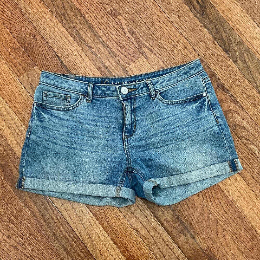 Lauren Conrad denim shorts, size 6
